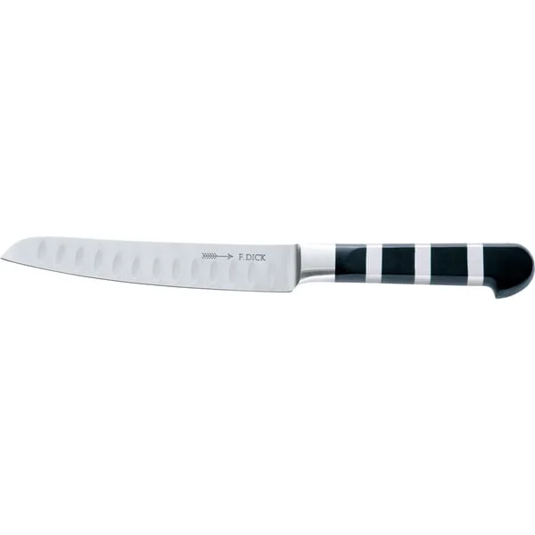 DICK Serie 1905 Universalmesser Kullenschliff, 15cm (schwarz/silber)