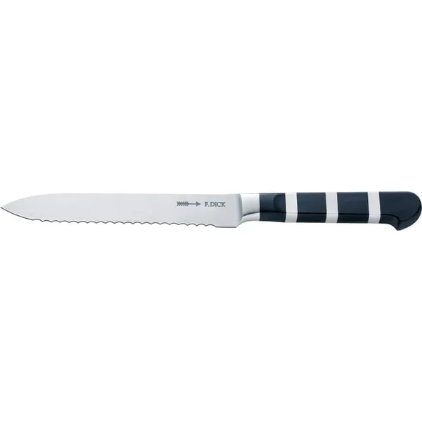 DICK Serie 1905 Allzweckmesser Wellenschliff, 13cm (schwarz/silber)