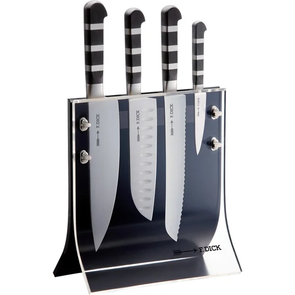 DICK Serie 1905 Messerblock 4Knives (schwarz/silber, 4-teilig)