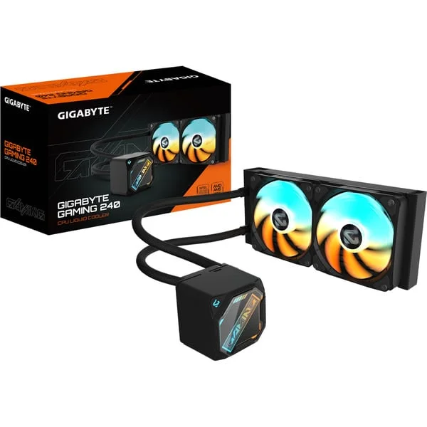 GIGABYTE GAMING 240, Wasserkühlung (schwarz)