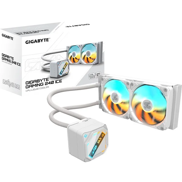 GIGABYTE GAMING 240 ICE, Wasserkühlung (weiß)