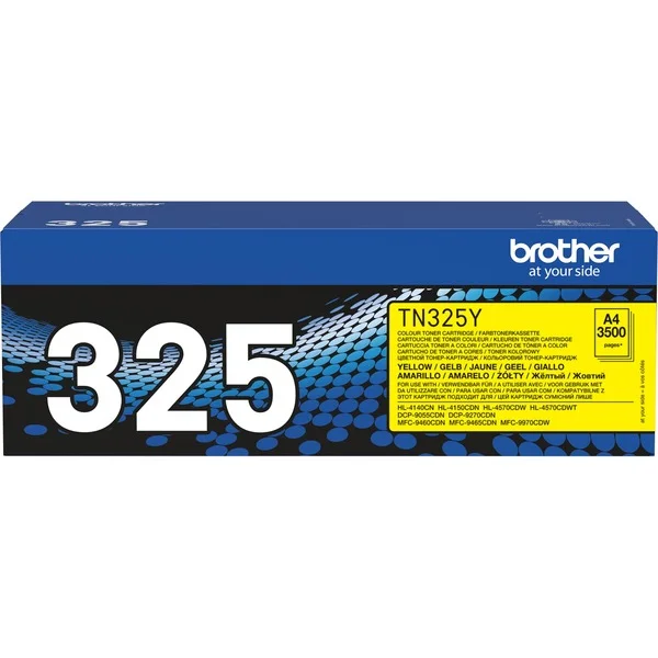 Brother Toner gelb TN-325Y (gelb, gelb, Retail)