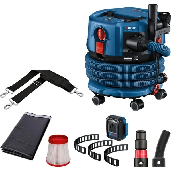 Bosch Professional GAS 18V-12 MC, Nass-/Trockensauger (blau, ohne Akku und Ladegerät)