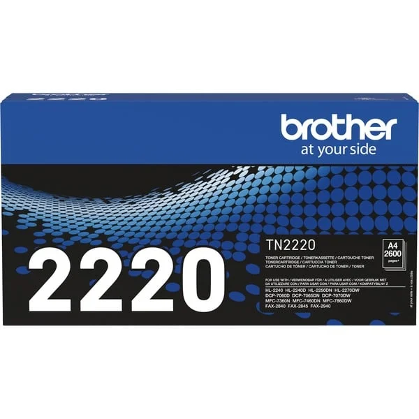 Brother Toner schwarz TN-2220 (schwarz, Retail)
