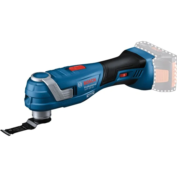 Bosch Professional Akku-Multi-Cutter GOP 18V-34 Solo Professional, 18Volt, Multifunktions-Werkzeug (blau/schwarz, ohne Akku und Ladegerät)
