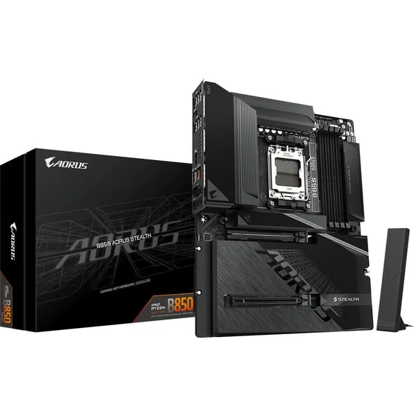 GIGABYTE B850 AORUS STEALTH, Mainboard (schwarz)