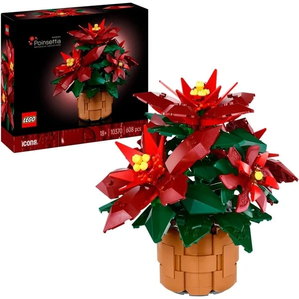 LEGO 10370 Icons Weihnachtsstern, Konstruktionsspielzeug
