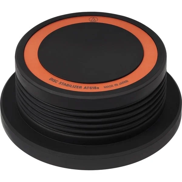 Audio-Technica Plattenbeschwerer AT618a, Befestigung/Montage (schwarz/orange)