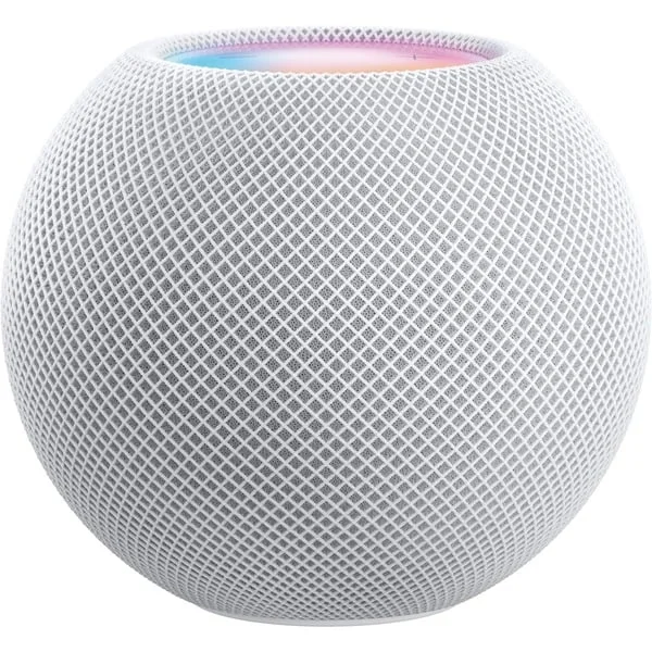 Apple Homepod mini, Lautsprecher (weiß, WLAN, Bluetooth, Siri)