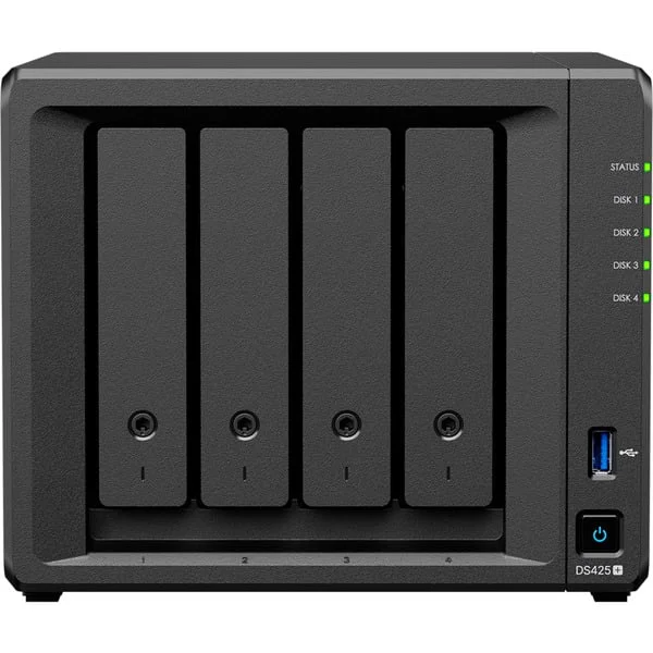 Synology DS425+, NAS (schwarz)