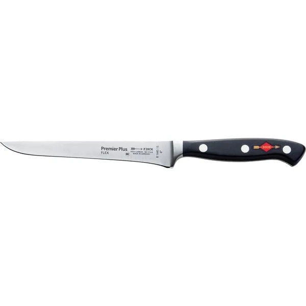 DICK Premier Plus Ausbeinmesser, flexibel, 15cm (schwarz/silber)