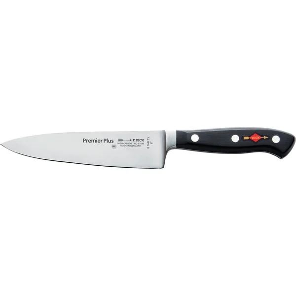DICK Premier Plus Kochmesser, 15cm (schwarz/silber)