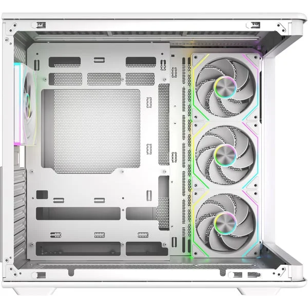 Cooler Master Elite 600 ARGB , Tower-Gehäuse (weiß, Tempered Glass x 2)