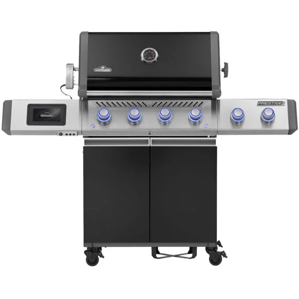 Napoleon Gasgrill Prestige PRO 500 Connected (schwarz/edelstahl, mit SIZZLE ZONE und IR-Heckbrenner, Modell 2026)