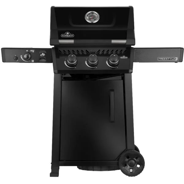 Napoleon Gasgrill Freestyle PRO 365 mit SIB Schwarz, mit SIZZLE ZONE (schwarz, Modell 2026)