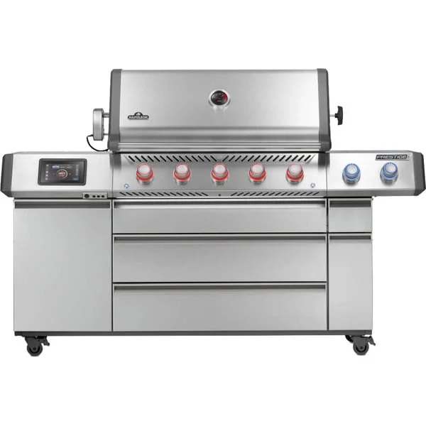 Napoleon Gasgrill Prestige PRO 665 Connected (edelstahl, mit SIZZLE ZONE und IR-Heckbrenner, Modell 2026)