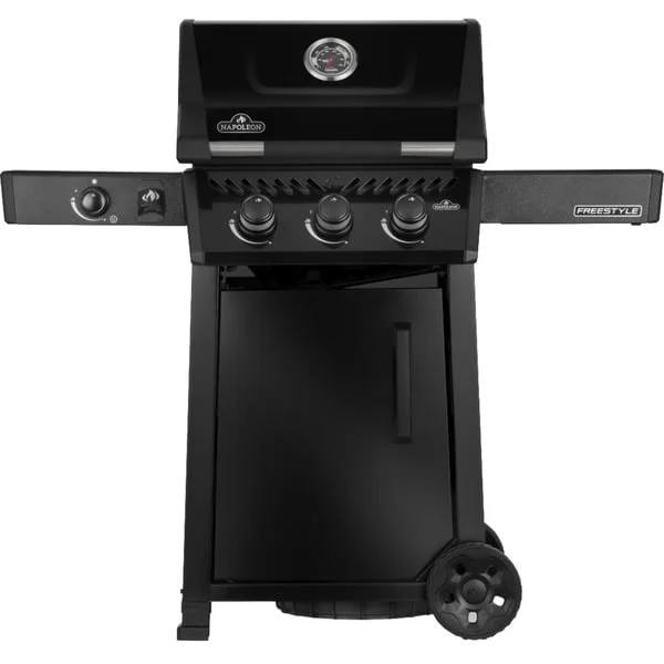 Napoleon Gasgrill Freestyle 365 SB Schwarz, mit Seitenbrenner (schwarz, Modell 2026)