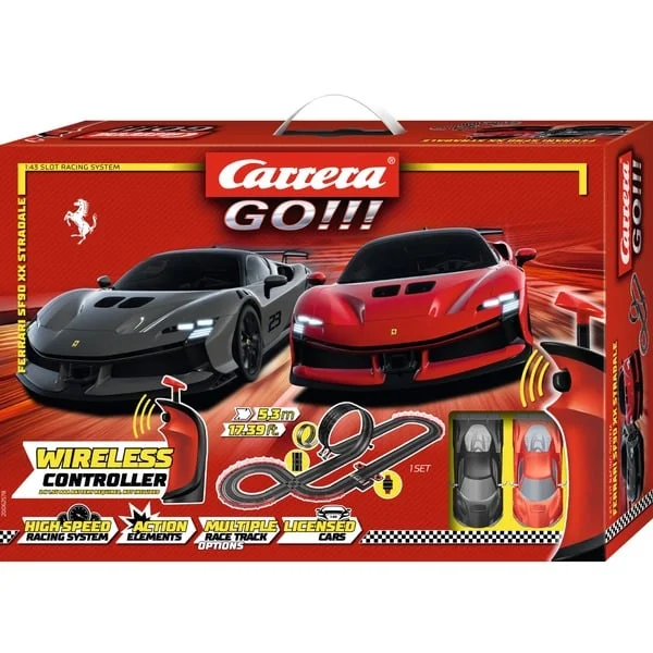 Carrera GO!!! Ferrari SF90 XX Stradale [WIRELESS], Rennbahn