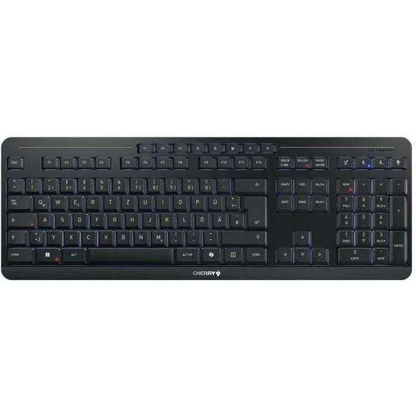 CHERRY Stream Keyboard ULTIMATE, Tastatur (schwarz, DE-Layout, Cherry SX-Scherentechnologie)