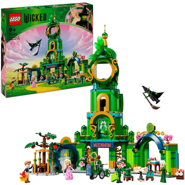 LEGO 75684 Wicked Willkommen in Emerald City, Konstruktionsspielzeug