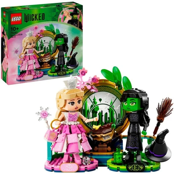 LEGO 75682 Wicked Elphaba und Glinda, Konstruktionsspielzeug