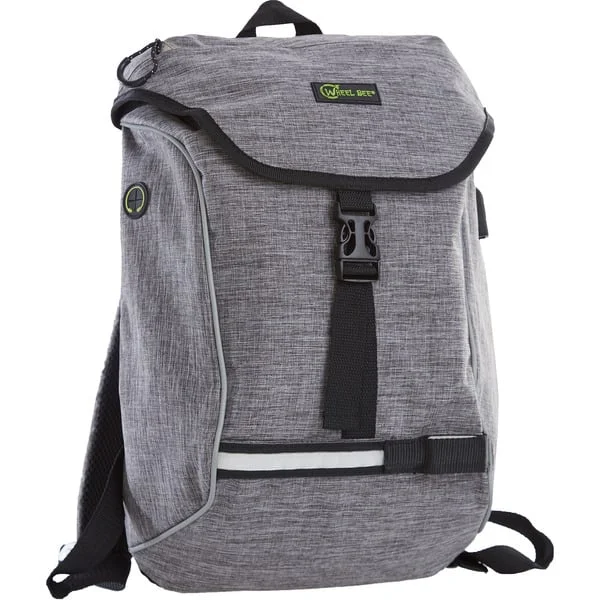 Schildkröt Wheel Bee City Lights , Rucksack (grau, LED, 18 Liter)