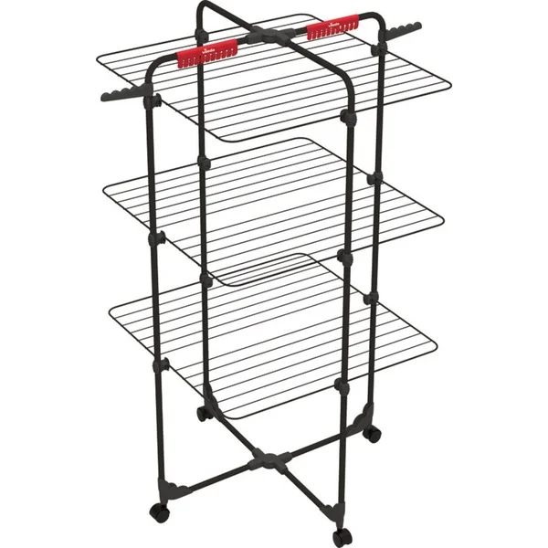 Vileda MIXER 3 Ultimate, Wäscheständer (schwarz)