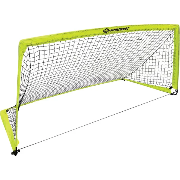Schildkröt Tragbares Fussballtor XL, Fußballtor (gelb/schwarz)