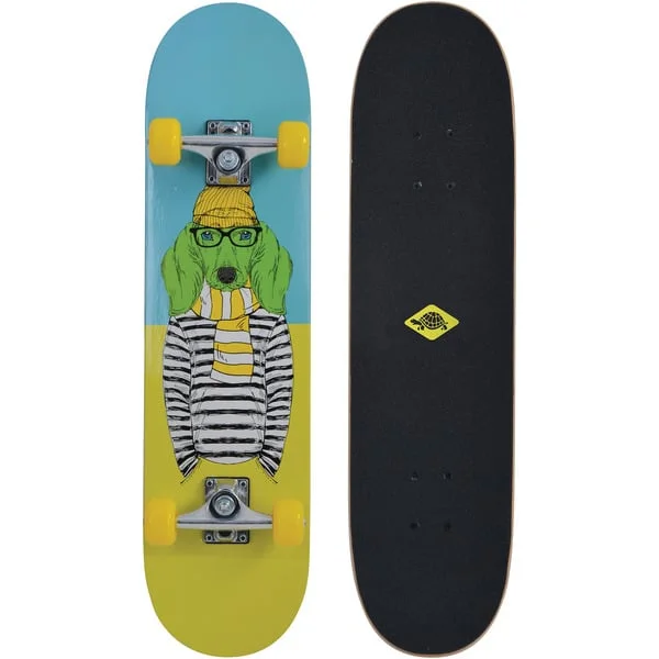Schildkröt Skateboard Kicker 31" Green Dog