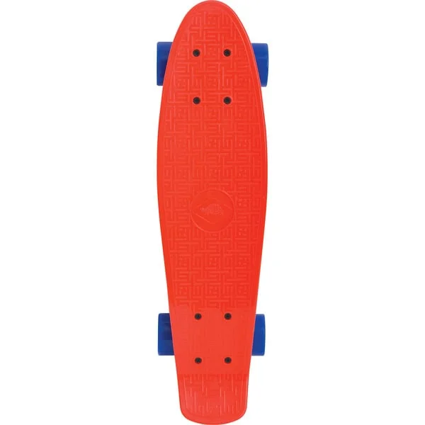 Schildkröt Retro Skateboard Native Red