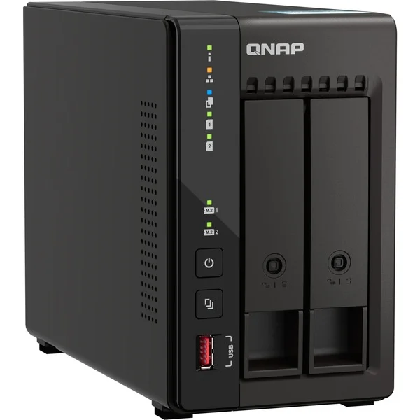 QNAP TS-253E-8G, NAS (schwarz)