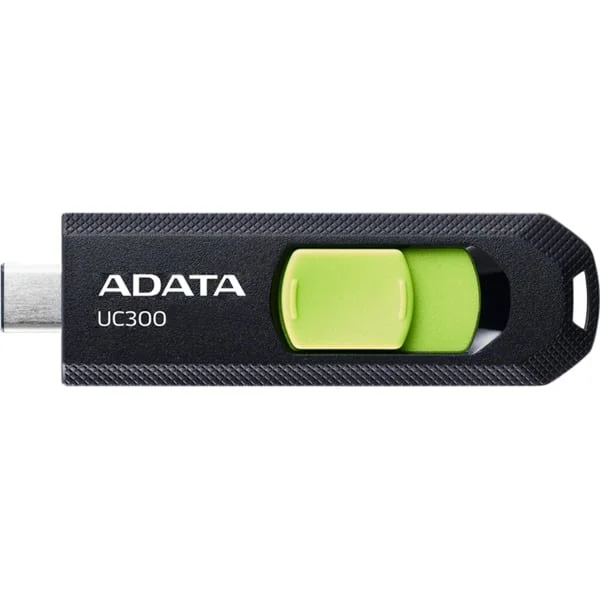 ADATA UC300 256GB, USB-Stick (schwarz/grün, USB-C 3.2 Gen 1)
