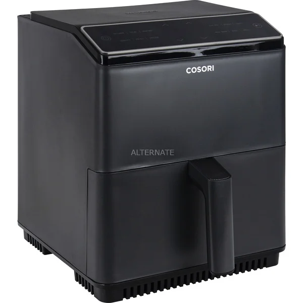 Cosori Heißluftfritteuse Smart Dual Blaze CAF-P583S-KEUR (dunkelgrau, 1.700 Watt, Korb 6,4 Liter)