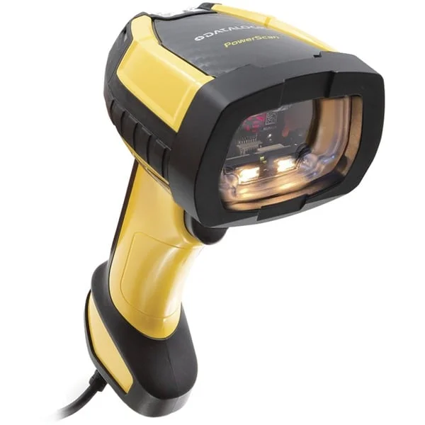 Datalogic PowerScan PD9630-SR, Barcode-Scanner (schwarz/gelb, 2D, USB)