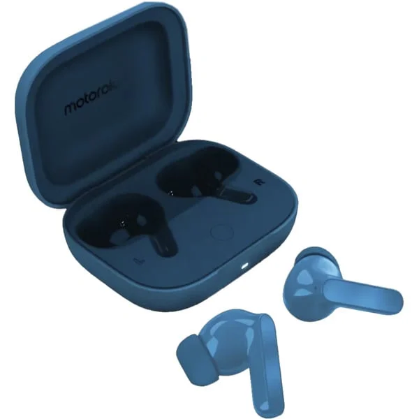 Motorola moto buds Bass Blue Jewel, Kopfhörer (blau, ANC, Hi-Res Audio)