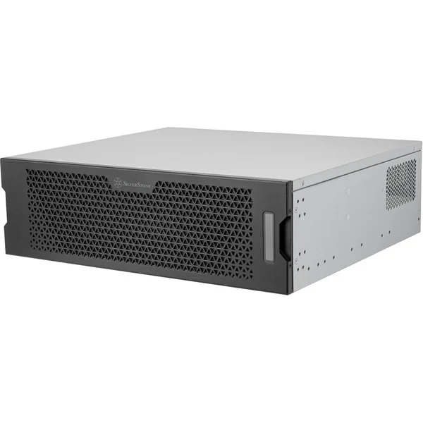 SilverStone RM31 MINI Rackmount Server-Gehäuse, Rack, Server-Gehäuse (schwarz, 3 Höheneinheiten)
