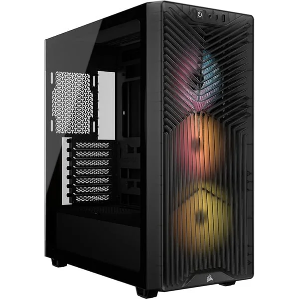 Corsair 3200D RS ARGB Smoke, Tower-Gehäuse (dunkelgrau, Tempered Glass )