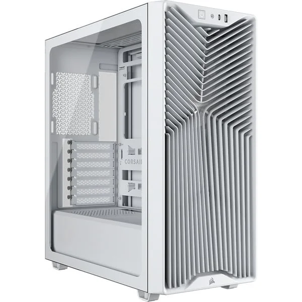 Corsair 3200D RS , Tower-Gehäuse (weiß, Tempered Glass )