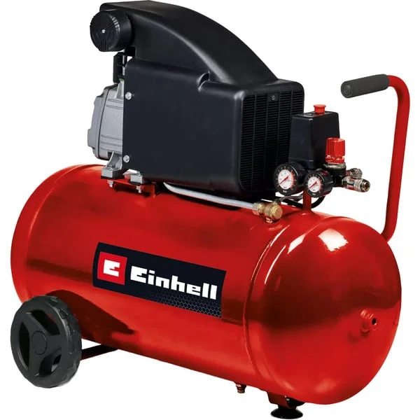 EINHELL Kompressor TC-AC 270/50/8 (rot/schwarz, 1.800 Watt)