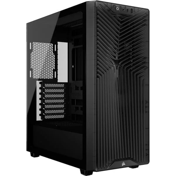Corsair 3200D RS Smoke, Tower-Gehäuse (dunkelgrau, Tempered Glass )