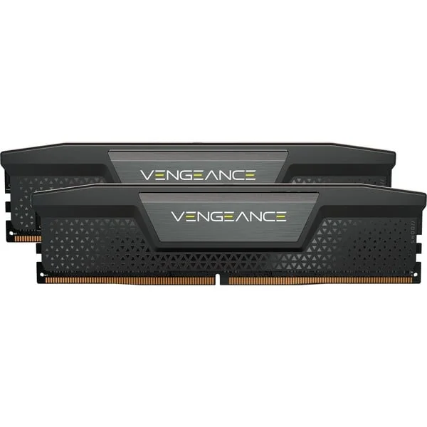 Corsair DIMM 64 GB DDR5-5600 (2x 32 GB) Dual-Kit, Arbeitsspeicher (schwarz, CMK64GX5M2B5600C40, Vengeance, INTEL XMP)