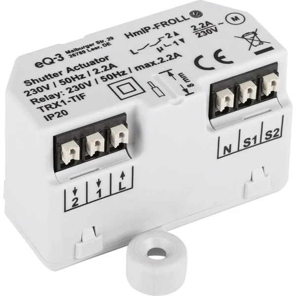 Homematic IP Smart Home Rollladenaktor Unterputz (HmIP-FROLL), Relais