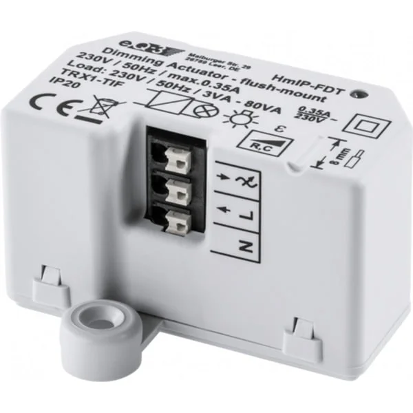 Homematic IP Dimmaktor Unterputz (HmIP-FDT), Schalter