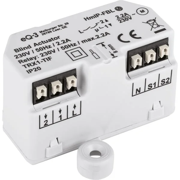 Homematic IP Smart Home Jalousieaktor Unterputz (HmIP-FBL), Relais