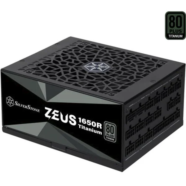 SilverStone ZEUS 1650R Titanium, PC-Netzteil (schwarz, 2x 12-Pin High Power GPU, 8x PCIe, Kabelmanagement, 1650 Watt)