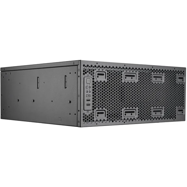 SilverStone RM4A 4U Rackmount, Rack, Server-Gehäuse (schwarz, 4 Höheneinheiten)