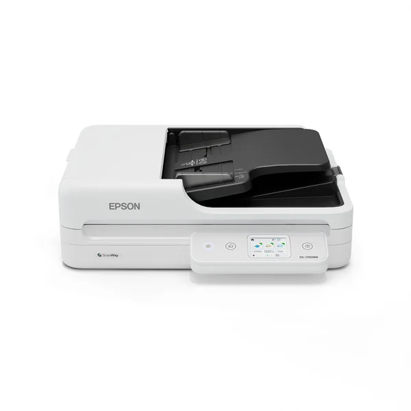 Epson WorkForce DS-1760WN, Flachbettscanner (hellgrau/dunkelgrau, USB)