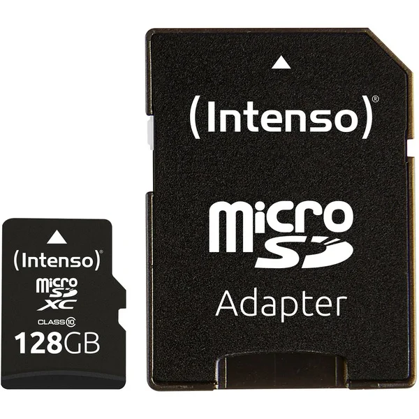 Intenso 128 GB microSDXC, Speicherkarte (UHS-I U1, Class 10)
