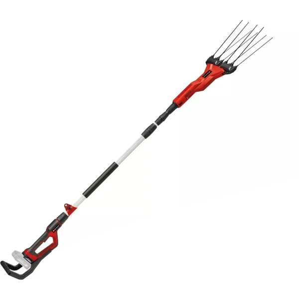 EINHELL Power X-Change Akku-Oliven-/Obstrüttler GE-FS 18/53 Li-Solo, 18Volt, Obstpflücker (rot/schwarz, ohne Akku und Ladegerät, mit Teleskop-Stiel)