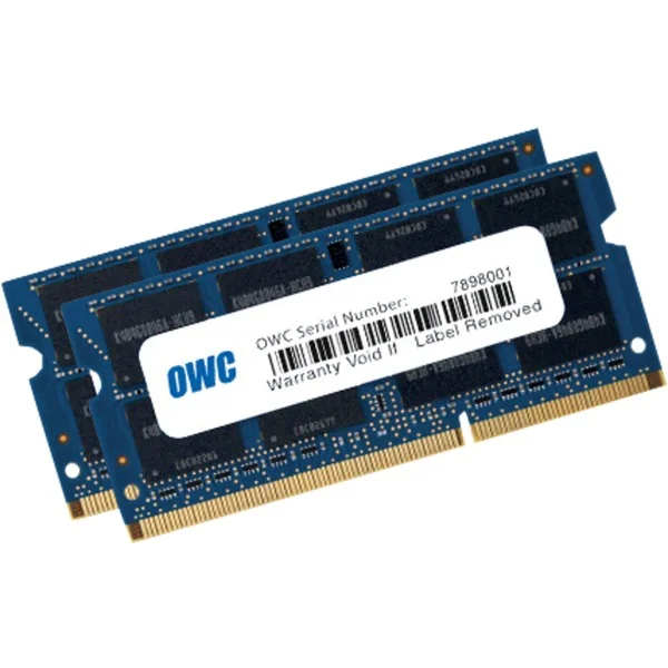OWC SO-DIMM 16 GB DDR3-1333 (2x 8 GB) Dual-Kit, für MAC , Arbeitsspeicher (OWC1333DDR3S16P)
